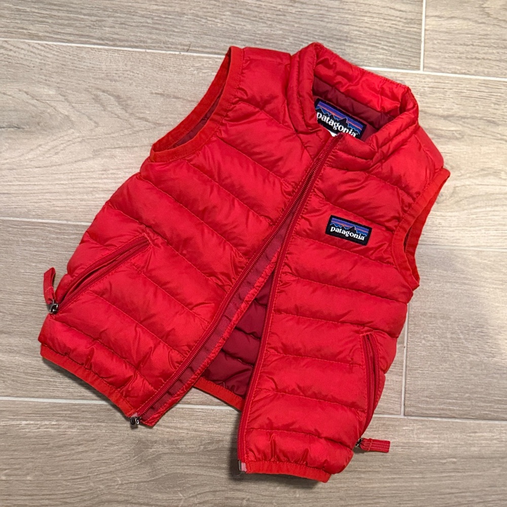 Patagonia Vibrant Red Quilted Vest